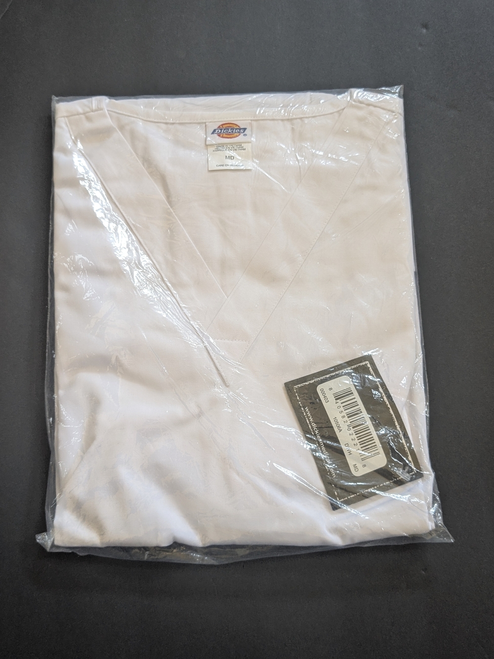 Dickies Men’s White V-Neck Work Tee